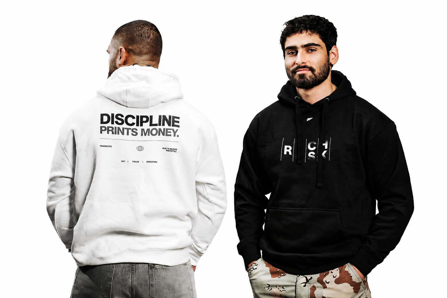 Trader Fits premium fleece hoodie